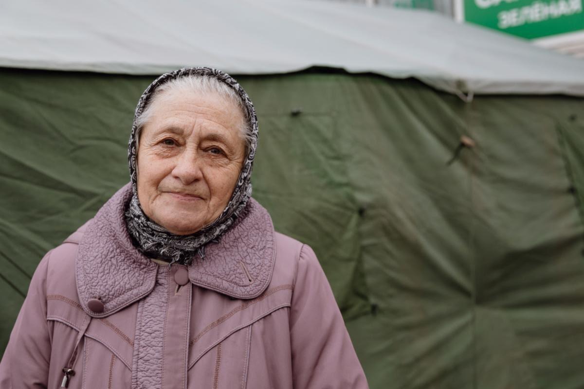 Ekaterina, from Voznesensk, Ukraine, who has sought refuge in Moldova, is one of the people whom HelpAge is assisting